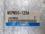 (new) Smc Dual Rod Pneumatic Slide Cylinder MGPM50-125A. Fixed Price $329.99.