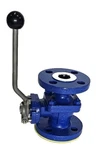 Crane Fk AHK308-1 1" Id, 4.25" Flanged, Steel, Soft Seated Ball Valve Rf 150#. Fixed Price $159.99.