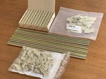 Lot Of Weidmuller Akz 1.5 Terminals, Ap End Plates, Ew Brackets, 15X5 Rail. Fixed Price $49.99.
