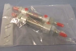 Lot Of (2) Bimba Double-acting Double-end Rod Pneumatic Air Cylinder 010.5-DXDE. Fixed Price $32.99.