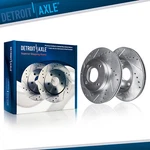 11.02 Inch (280MM) Front Drilled Slotted Brake Rotors For 2007-2015 Mini Cooper. Fixed Price $73.12.