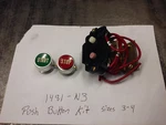 Allen Bradley 1481-N3 Stop Start Push Button Kit Sizes 3-4 Ser. K. New No Box. Fixed Price $32.00.