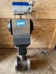 K-max 3" Ball Control Valve Vac V200E Positioner Max-air MT36.DA Actuator New. Fixed Price $1775.00.