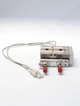 Smc MXQ20-20 Pneumatic Precision Slide Table, 20MM Piston Bore. Fixed Price $62.50.