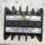 Fuji Electric SRC50-4 Ul Relay 600VAC 3/2 115VCOIL, Used, Free Ship. Fixed Price $35.00.