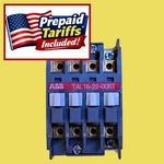 Abb TAL-16-22-00RT Block Power Contactor 4-POLE Circuits Motors Indutrial Load. Fixed Price $149.82.