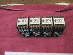 (4) Siemens 3TH80 40-0E Control Relay Contactor. Fixed Price $68.00.
