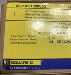 8501XO1000V02 - Square D Relay / New In The Box. Fixed Price $229.00.