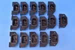 Lot Of 16 Te 6ESRM-P Ac Power Entry Modules 15A Mount Male Flange Mnt Iec Pcb. Fixed Price $49.50.