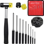 Pin Punch Set, 14PCS Removing Repair Tools, Including Universal Block,. Fixed Price $35.00.