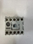 New No Box Allen Bradley Miniature Contactor Din-mount Coil 700-MB400 110VAC. Fixed Price $25.00.
