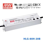 Mean Well HLG-80H-20B Power Supply 80W 20V Dimmable. Fixed Price $51.36.