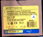Square 9070T100D14 Industrial Control Transformer .1KVA 208V 24V 014-00042 New. Fixed Price $79.00.