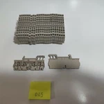 Weidmiller Zdu 2.5/4AN Splice Terminal Block Gray Qty 25 (D65). Fixed Price $30.00.