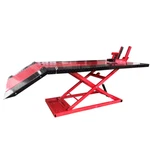 Extra-wide Pneumatic Prolift Motorcycle Scissor Table 1500 Lbs Max Capacity. Fixed Price $1299.00.