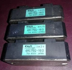 Lot Of 3 Fuji Electric 6R175G-160 Bridge Rectifier, PHASE,75A ,1600V. Our #2. Fixed Price $79.99.