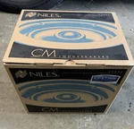 Niles CM630 Speaker Pair, New In Box!!. Fixed Price $45.00.
