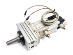 Smc MRQBS32-15NA-XN Pneumatic Rotary Actuator Cylinder 32MM Size 15MM Stroke. Fixed Price $152.99.