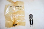 Nos Dialight Dialco Pilot Panel Indicator - Red Lens Black Nickel Plated. Fixed Price $15.99.