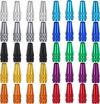 40 Pcs Presta Valve Stem Caps, 10 Colors Aluminum Dust Covers For Bicycle Tires. Fixed Price $11.57.