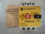 Allen Bradley 140-MN-0400 Ser Manual Motor Starter (149-4) (new Old Stock). Fixed Price $49.99.