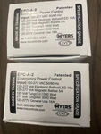 Lot Of (2) Myers EPC-A-2. Fixed Price $110.00.