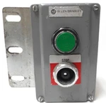 Allen-bradley 800T 2TAM Push Button Station Control, 600 Vac, 10 A, 1NO 1NC. Fixed Price $70.00.