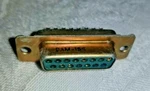 Lot Of Itt Cannon Sub Pn DAM-15S Connector Receptacle Position Nos. Fixed Price $24.99.