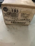 Allen-bradley 193-EA 4GB Ser. Overload Relay 3.7-12A New.. Dirty Box. Fixed Price $210.00.