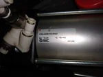 Smc C92LADB100-500D Pneumatic Cylinder Used. Fixed Price $1149.69.
