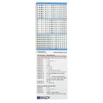 Brady PWM-PK-2 Wire Marker Book, Preprintd, Self-adhesiv,. Fixed Price $39.15.