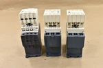 Lot Of Schneider LC1DT25BL, LC1D093BD, Contactor W/ Auxiliary Block. Fixed Price $129.99.
