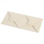 ABM4H-A-T 4-WAY Rubber-based Adhesive Backed Cable Tie Mounts Nylon 6.6 25EA. Fixed Price $16.26.