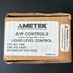 Ametek G-L1-S9-OC-X B/w Controls 1500 Induction Liquid Level Relay. Fixed Price $139.99.