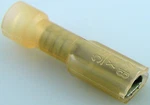 Molex Etc Nylon 22-18 Ga F/i .110"X.32" Female Push-on Connector 100 Pack. Fixed Price $15.69.