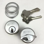 Keyed And T-turn Mortise Lock Cylinders 1" For Store Front Door Adams Rite. Fixed Price $15.88.