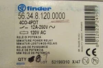 Finder 56.34.8.120.0000 4CO Pdt Amp Vac Relay *price Per Each*. Fixed Price $15.00.