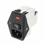 New Lot Of 16 Te Corcom 6609929-5 PE0SXDSXB IEC320 C14 Power Entry Module. Fixed Price $299.00.