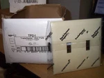 New Lot Of 20 Pass & Seymour TP2-I Trademaster Ivory Fire Alarm Wall Plate. Fixed Price $29.99.