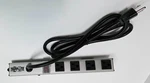 Tripp Lite PS120406 Power Strip 120V 5-15R Outlet 6' Cord. Fixed Price $15.00.