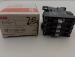Abb K40-1 Control Relay 4NO 120/60HZ 10A Nib. Fixed Price $22.96.