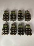 Eight (8) - General Electric CR2810A14AG Machine Tool Relay 600V 10AMP (used). Fixed Price $99.99.
