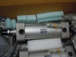 Smc NCA1B325-0600 Tie Rod Cylinder With 3.25 Bore Size Max Press 250 Psi. Fixed Price $400.00.