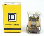 Square 8501 KUD-12 Plug-in Relay Dpdt 10 Amp 24VDC Coil. Fixed Price $19.65.
