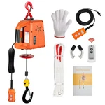 Spprvine 3 Electric Hoist WINCH,2200 Lbs 110V / 120V, Orange. Fixed Price $226.52.