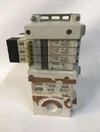 Smc VQ1200Y-5C-X22 (3) + VVQ1000-10A-1 Solenoid Valve Manifold. Fixed Price $49.00.
