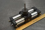 Norgren 250CC-1AX-XA598 Rack And Pinion Rotary Actuator Rotator 180 Positioner. Fixed Price $57.99.
