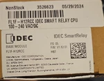 Idec Smartrelay FL1F-H12RCC Plc Processor Module 100-240 Vac/dc. Fixed Price $115.00.