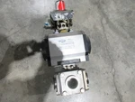 UT36-SR4-F07/F10 -tru-flo Pneumatic Valve Actuator (used Tested). Fixed Price $218.87.