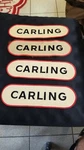 Vintage Large 9.25 Carling Beer Brewing Distributor Jacket Patch 1970S Lot. Fixed Price $19.95.